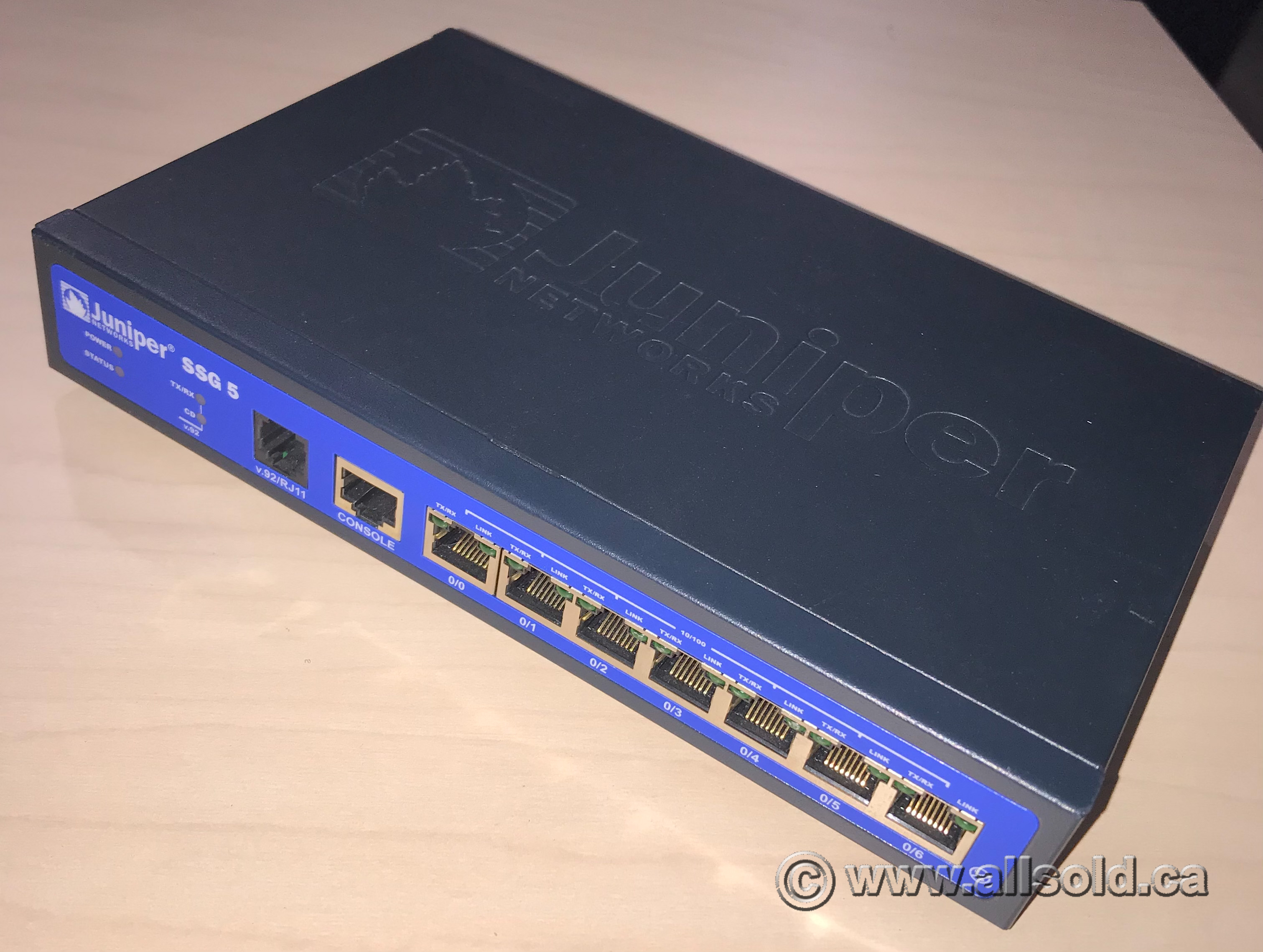 Juniper SSG5SH Gateway Router Allsold.ca Buy & Sell Used Office